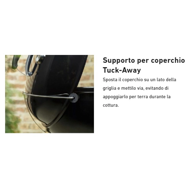 Vendita online Barbecue a carbone Weber Master Touch GBS E-5750 Ø 57 cm Blu